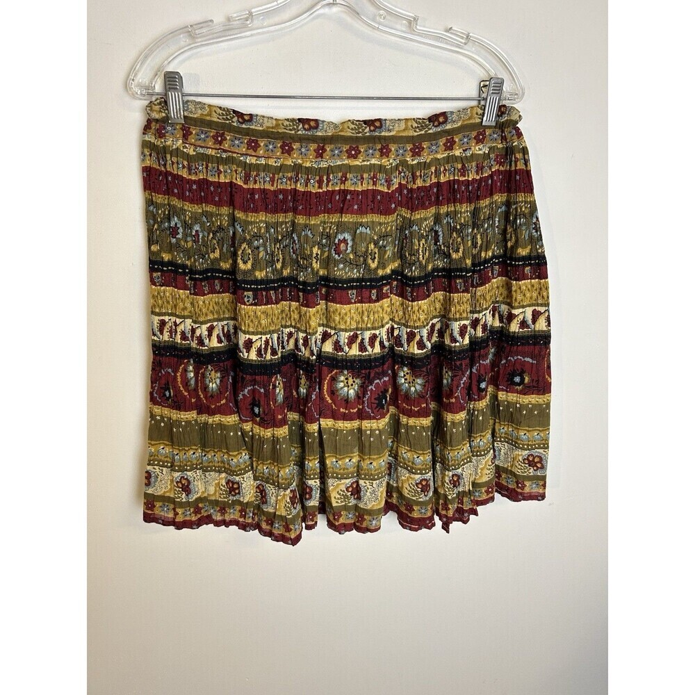 VTG Novelty Mini Skirt Adjustable Waist Festival Hippie Boho Whimsigoth One Sz